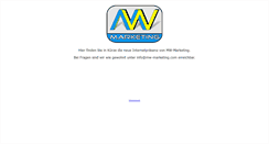 Desktop Screenshot of mw-marketing.com